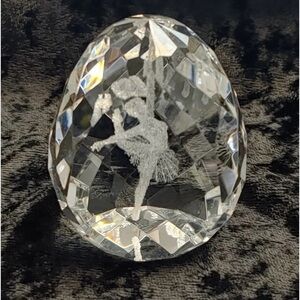 Swarovski ballerina paperweight.